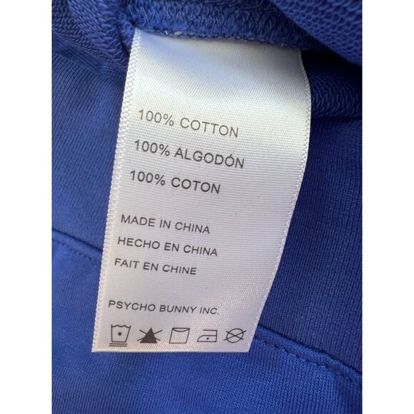 Psycho Bunny Kona Sweatpant Dazzling Blue Men's Size XL NWT - Picture 5 of 16